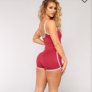 Fashion nova go the extra mile romper